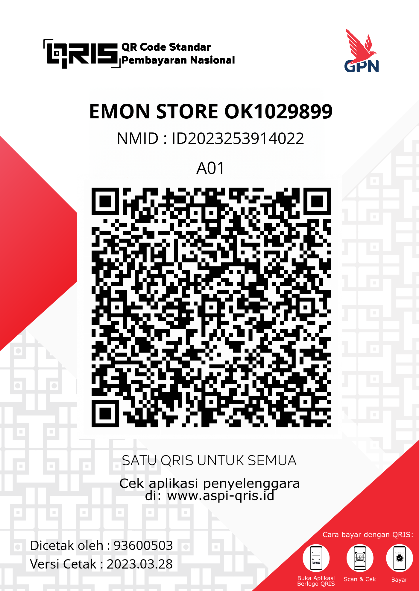 QRIS Code EmoSoft